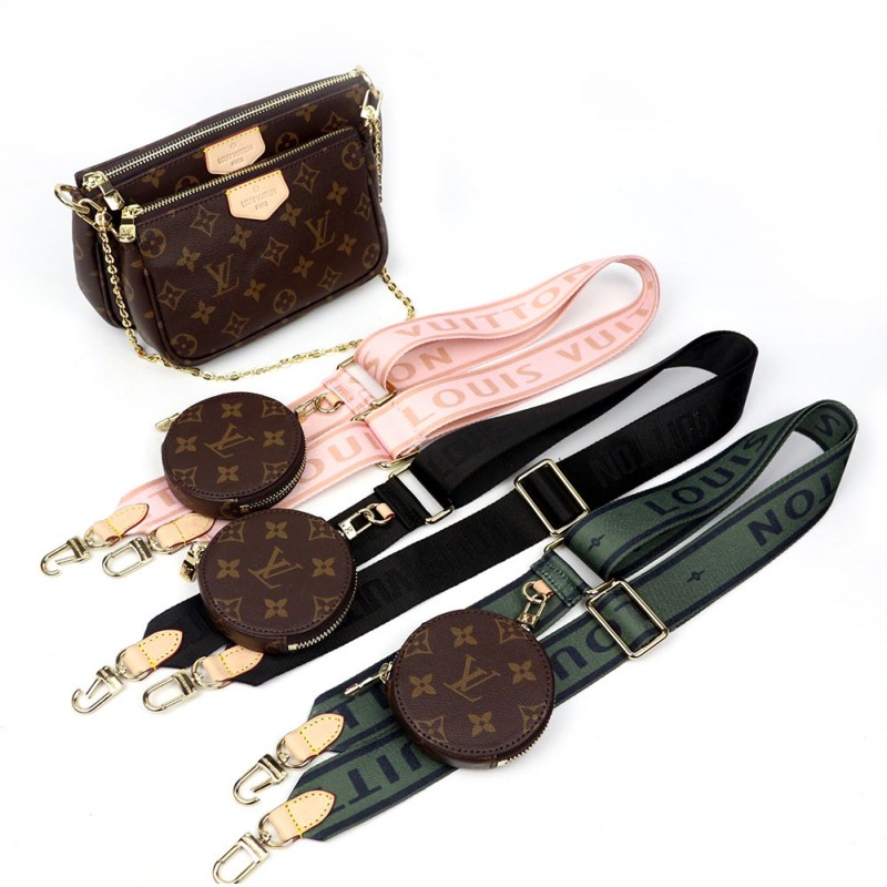 Multi pochette deals black strap